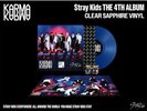 Stray Kids Karma Clear Sapphire Vinyl LP SEALED - BRAND NEW