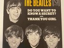 THE BEATLES 45 Pic Sleeve Only Do You Want To Know A Secret? / Thank You Girl VJ