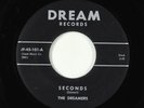 Doo-Wop/R&B Rocker 45 - Dreamers - Seconds/Mama Lucie - Dream