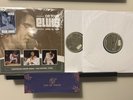 ELVIS PRESLEY Elvis On Tour  2 LP with Hype Sticker Blue Vinyl Texas Concert