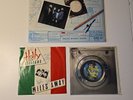 Three Autographed Vintage Records.  Yachts/Holly And The Italians/the Members