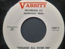 SCOTTY SCOTT Walked All Over Me VARSITY 1087-T Rockabilly Rocker 45 Original