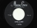 Doo-Wop R&B 45 - 4 Deuces - Down It Went - Music City