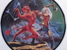 Metal 45 IRON MAIDEN Run To The Hills EMI NM picture disc l