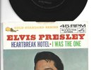 ROCKABILLY 45 w/ PIC SLEEVE -ELVIS PRESLEY -HEARTBREAK HOTEL- HEAR-GOLD STANDARD