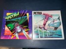 Petra 2 Vinyl LP LOT-Not Of This World/Never Say Die-1980’s Records-CCM Rock