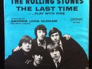 ROLLING STONES The Last Time / Play With Fire 1965 Original 7