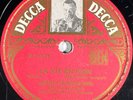 Louis Armstrong : La vie en rose / C'est si bon DISQUE 78 RPM DECCA MU 60492 EX+