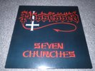 POSSESSED -SEVEN CHURCHES- AWESOME RARE FIRST PRESS LP VINYL EXODUS DEATH 1985