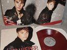 Justin Bieber Under the Mistletoe LP Limited Edition Red Vinyl Very RARE Record