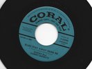 ROCKABILLY 45 - DORSEY and JOHNNY BURNETTE- BLUES STAY AWAY FROM ME- HEAR -CORAL