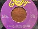 45 MOTOWN / THE TEMPTATIONS / I WANT A LOVE I CAN SEE / GORDY / LISTEN