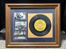 Beatles Twist And Shout Record Autographed Marty Tollie Records Framed