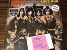KISS EU Import Vinyl 'LOVE GUN' Fantasy Cover BLUE Vinyl w/Poster LTD 100