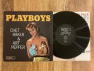 1ST PRESSING US MONO Chet Baker & Art Pepper PLAYBOYS 1958 NM PJ-1234