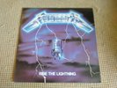 Metallica Ride The Lightning Vinyl 1984 Elektra W/Inner