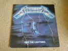 Metallica Ride The Lightning Vinyl Original 1984 Megaforce Silver Labels W/Inner
