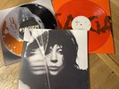 Lady GaGa ORANGE BLACK LIQUID FILLED Vinyl Mayhem Plus Orange Etched Bad World