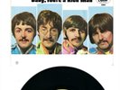 45 + PIC - THE BEATLES- 