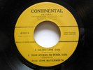 John Butterworth 45 EP Israeli Love +3 Pop 1960s VG+ Night in Puerto Rico  #4159