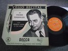 Decca LXT 2766: Pierre Fournier Cello Recital, Lush piano.
