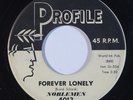 Surf/Rockabilly 45 NOBLEMEN Forever Lonely/Dirty Robber on Profile VG++