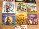 Vintage Walt Disney record book 10 LPs Bambi Pooh Lady Jungle Snow White MORE