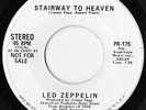 Led Zeppelin Stairway To Heaven Rare Stereo / Mono Promo Atlantic Records 45