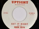 RHON SILVA: Get It Right US Uptight Oakland Soul Funk Monster OG 45 HEAR