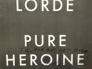 SIGNED Lorde - Pure Heroine autograph vinyl LP Pop Music Inscription