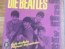 RARE Beatles 45 DIE BEATLES I Want To Hold Your Hand ODEON German P/S VG+/NM*