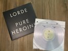 lorde pure heroine limited edition newbury comics exclusive clear vinyl