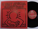 VERY SPECIAL CHRISTMAS Various Artists A&M LP VG+ embossed keith haring cover f