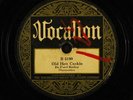 DE FORD BAILEY: old hen cackle / fox chase VOCALION Single 78 RPM