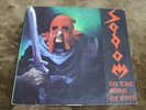 LP SODOM In The Sign Of Evil 1985 Vinyl Insert Thrash Metal