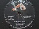 Elvis Presley Heartbreak Hotel/I Miss The One RCA 20-6420 78RPM V-/V