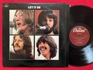 THE BEATLES LET IT BE LP (1978) CAPITOL SW-11922 STEREO PURPLE