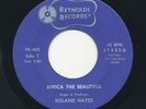 ROLAND HAYES - Africa The Beautiful -REYNOLDS- Rare Spiritual Jazz Soul 45rpm