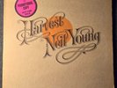 NEIL YOUNG HARVEST LP PROMO TEXTURED COVER STERLING 1ST PRESSING W/ INSERT