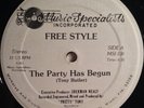 Freestyle - The Party Has Begun Pretty Tony (NM or M-) Vinyl LP MSI-108