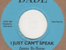 Jimmy Bo Horne I Cant Speak Dade  Soul Northern Motown
