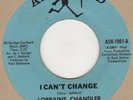 Lorraine Chandler I Can't Change  Ashford  Soul Northern Motown