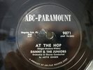 DANNY & THE JUNIORS- 78rpm  POP/JUMP- ABC PARAMOUNT #9871 - AT THE HOP/SOMETIMES