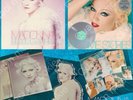 Madonna Bedtime Stories Bundle Promo Pin Postcards Silver Vinyl Untold Chapter