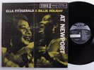 ELLA FITZGERALD & BILLIE HOLIDAY At Newport VERVE LP h