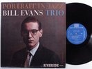 BILL EVANS TRIO Portrait In Jazz RIVERSIDE LP mono h