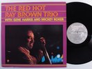 RAY BROWN TRIO The Red Hot Ray Brown Trio CONCORD JAZZ LP VG+ h