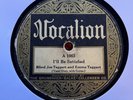 GUITAR BLUES/GOSPEL: BLIND JOE TAGGART ‘I’LL BE SATISFIED’ VOCALION 78