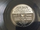 Bill Haley & His Comets Farewell, So Long Goodbye London 78rpm VG+ Free UK Post