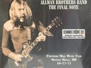 Allman Brothers Band* - The Final Note (Painters Mill Music Fair Owings Mills, M